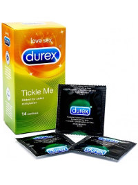 Durex Tickle Me Ribbed Condoms_0