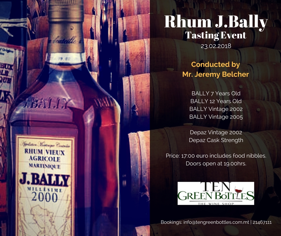 Rhum J.Bally Event - Official Poster