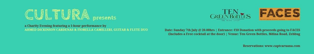 Cultura Charity Event in aid of Faces