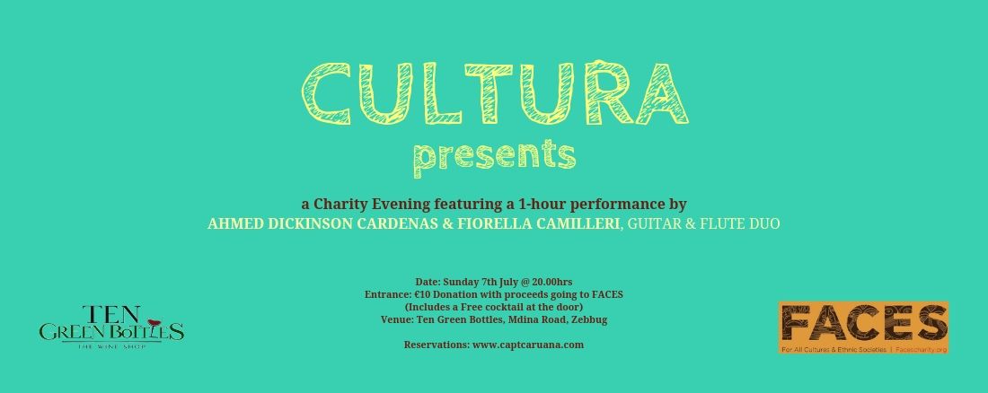 Cultura charity event in aid of faces