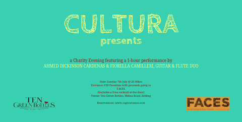 Cultura Charity event in aid of Faces