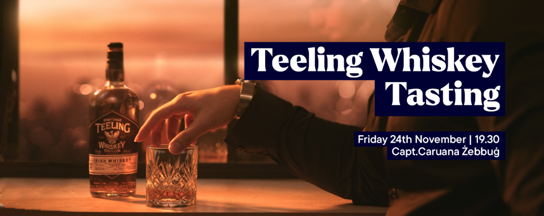 Teeling whisky Tasting 24th November
