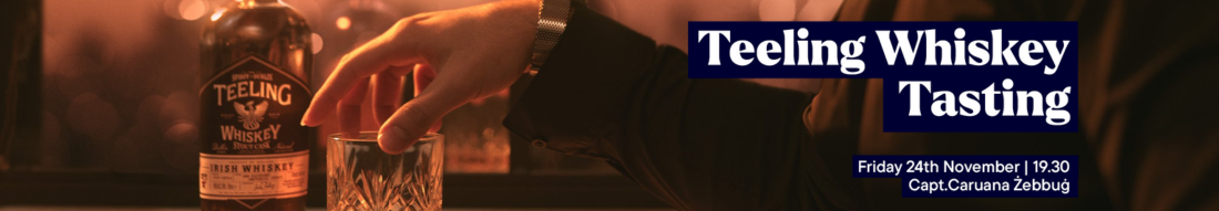 Teeling Whiskey Tasting 24th November