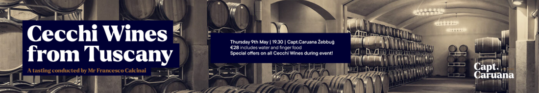 9th May Cecchi Wine Tasting Event