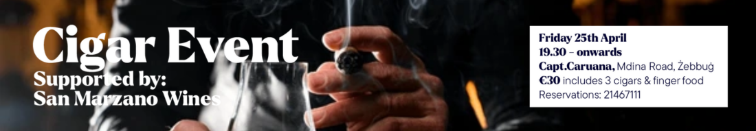 Cigar event- 25th April